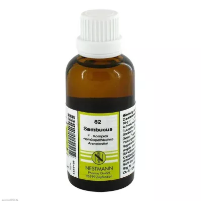 SAMBUCUS F Kompleks No.82 Seyreltme, 50 ml SAMBUCUS F Kompleks No.82 Seyreltme, 50 ml