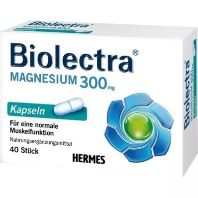 BIOLECTRA Magnezyum 300 mg kapsül, 40 adet