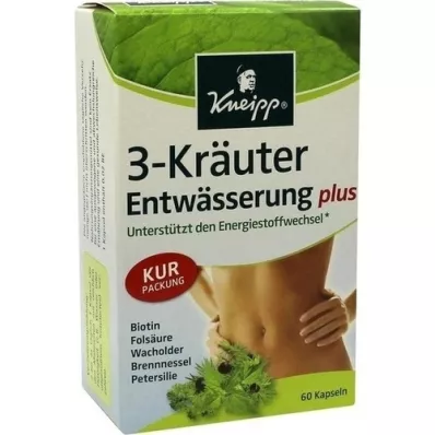 KNEIPP 3-Herbs Drenaj Kapsülleri, 60 Kapsül