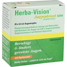 HERBA-VISION Eyebright sine göz damlası, 20X0,4 ml