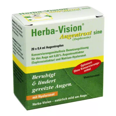 Herba-Vision® Eyebright sinüs göz damlası, 20X0,4 ml Herba-Vision® Eyebright sinüs göz damlası, 20X0,4 ml