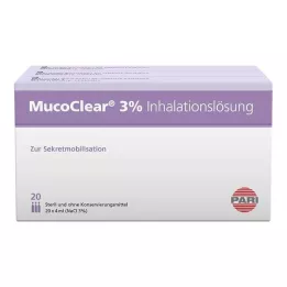 MUCOCLEAR %3 NaCl inhalasyon çözeltisi, 60X4 ml