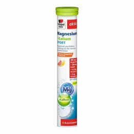 DOPPELHERZ Magnezyum+Potasyum Spor Efervesan Tabletleri, 15 Kapsül