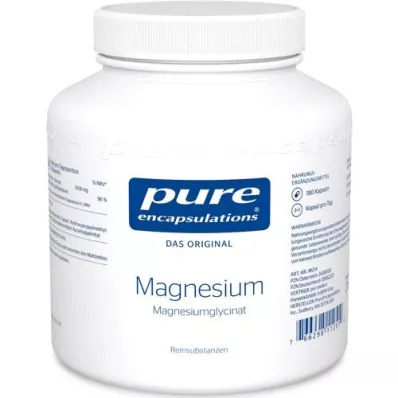 PURE ENCAPSULATIONS Magnezyum magnezyum glisinat kapsülleri, 180 adet