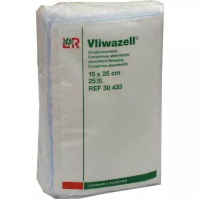 VLIWAZELL Emici pedler steril olmayan 15x25 cm, 25 adet