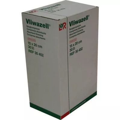 VLIWAZELL Emici pedler steril 15x20 cm, 30 adet VLIWAZELL Emici pedler steril 15x20 cm, 30 adet