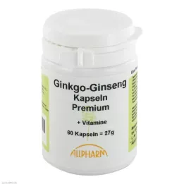 GINKGO+GINSENG Premium Kapsül, 60 Kapsül