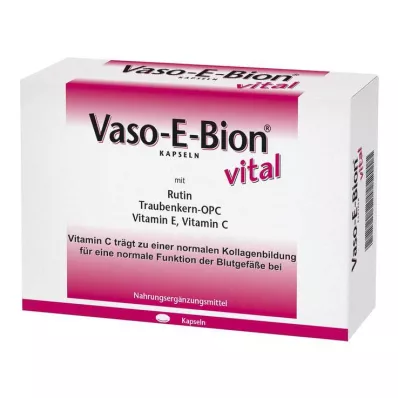 Vaso E Bion Vital kapsülleri, 100 adet Vaso E Bion Vital kapsülleri, 100 adet