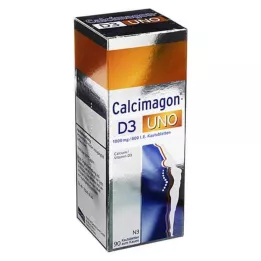 CALCIMAGON D3 Uno Çiğneme Tableti, 90 Kapsül