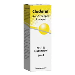CLODERM Kepek önleyici şampuan, 50 ml