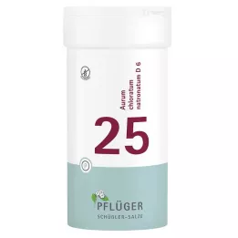 BIOCHEMIE Pflüger 25 Aurum chlorat.natron.D 6 Tab., 400 adet
