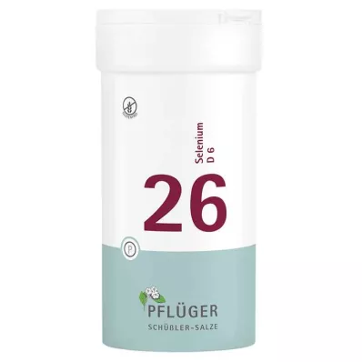 Biyokimya Pflueger 26 Selenyum D 6 tablet, 400 adet