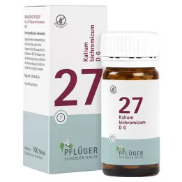 BIOCHEMIE Pflüger 27 Potasyum bikromikum D 6 tablet, 100 adet