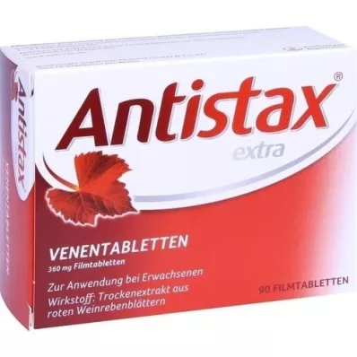 ANTISTAX ekstra damar tabletleri, 90 adet