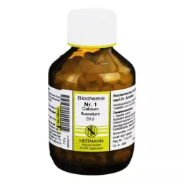 BIOCHEMIE 1 Kalsiyum floratum D 12 tablet, 400 adet