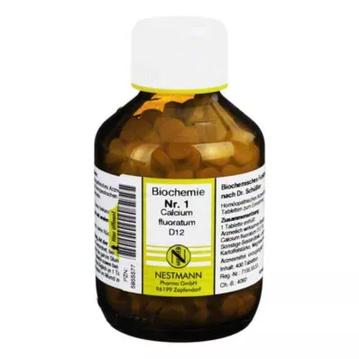 BIOCHEMIE 1 Kalsiyum floratum D 12 tablet, 400 adet