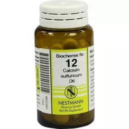 BIOCHEMIE 12 Kalsiyum sülfürikum D 6 tablet, 100 adet