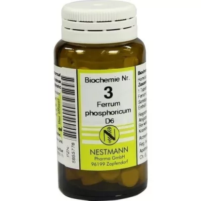 BIOCHEMIE 3 Ferrum phosphoricum D 6 tablet, 100 adet