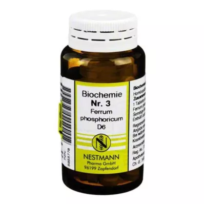 BIOCHEMIE 3 Ferrum phosphoricum D 6 tablet, 100 adet