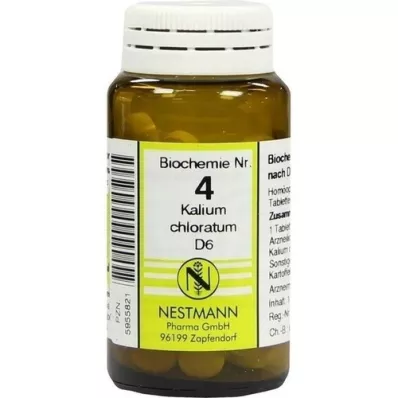 BIOCHEMIE 4 Potasyum kloratum D 6 tablet, 100 adet