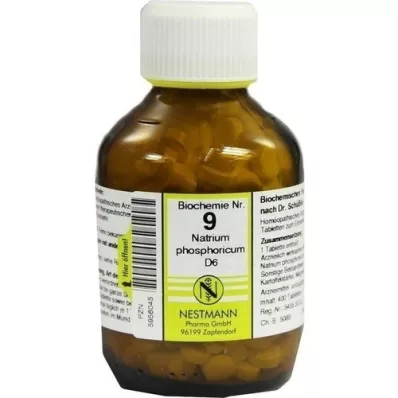 BIOCHEMIE 9 Natrium phosphoricum D 6 Tablet, 400 Kapsül