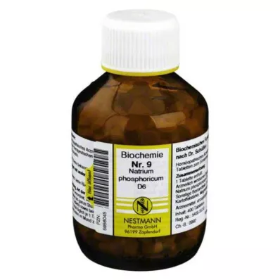 Biyokimya 9 Natrum fosforikum D 6 tablet, 400 adet