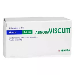 ABNOBAVISCUM Abietis 0.2 mg ampuller, 21 adet