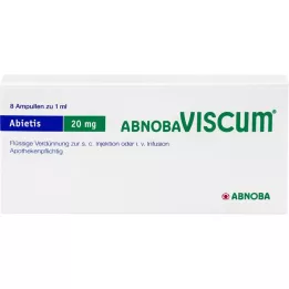 ABNOBAVISCUM Abietis 20 mg ampuller, 8 adet