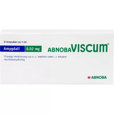 ABNOBAVISCUM Amygdali 0.02 mg ampuller, 8 adet