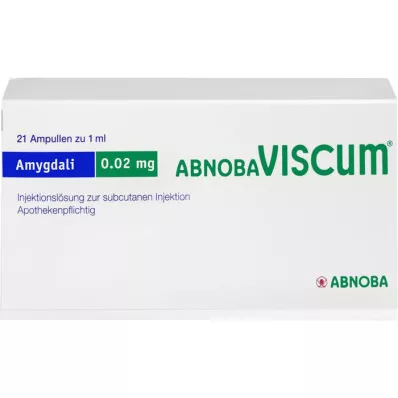 ABNOBAVISCUM Amygdali 0.02 mg ampuller, 21 adet