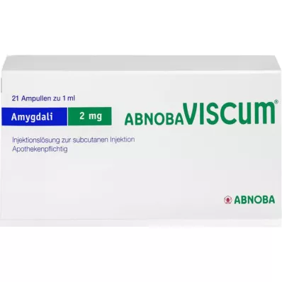 ABNOBAVISCUM Amygdali 2 mg ampuller, 21 adet