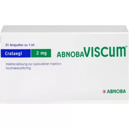 ABNOBAVISCUM Crataegi 2 mg ampuller, 21 adet
