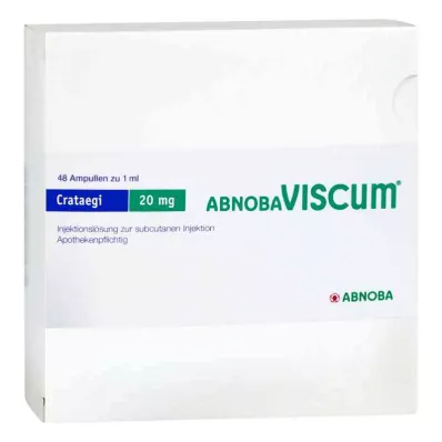 Abnobaviscum Crataegi 20 mg ampul (48 adet)