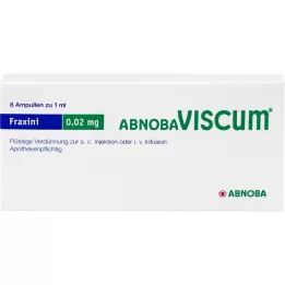 ABNOBAVISCUM Fraxini 0.02 mg ampuller, 8 adet