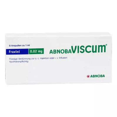 ABNOBAVISCUM Fraxini 0.02 mg ampuller, 8 adet ABNOBAVISCUM Fraxini 0.02 mg ampuller, 8 adet