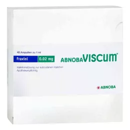 ABNOBAVISCUM Fraxini 0.02 mg ampuller, 48 adet