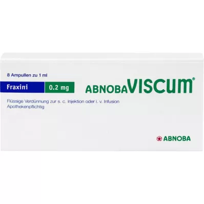 ABNOBAVISCUM Fraxini 0.2 mg ampuller, 8 adet