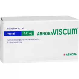 ABNOBAVISCUM Fraxini 0.2 mg ampuller, 21 adet