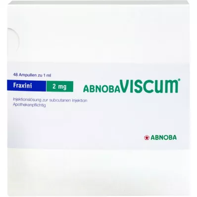 ABNOBAVISCUM Fraxini 2 mg ampuller, 48 adet
