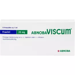 ABNOBAVISCUM Fraxini 20 mg ampuller, 8 adet