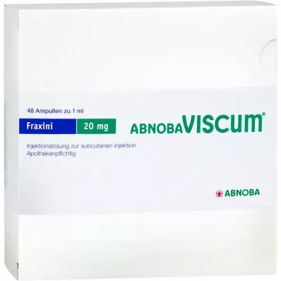 ABNOBAVISCUM Fraxini 20 mg ampuller, 48 adet