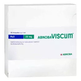 ABNOBAVISCUM Mali 20 mg ampuller, 48 adet