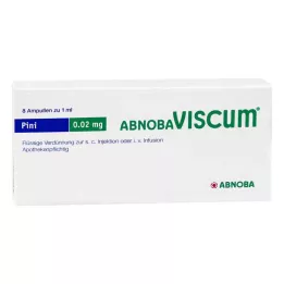 ABNOBAVISCUM Pini 0.02 mg ampuller, 8 adet