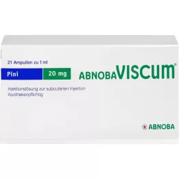 ABNOBAVISCUM Pini 20 mg ampuller, 21 adet