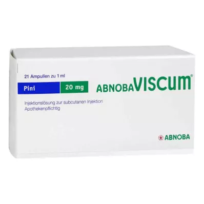 Abnobaviscum Pini 20 mg ampul (21 adet) Abnobaviscum Pini 20 mg ampul (21 adet)