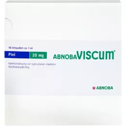ABNOBAVISCUM Pini 20 mg ampuller, 48 adet