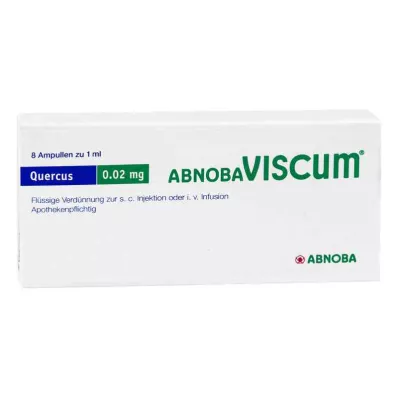 Abnobaviscum Quercus 0.02 mg ampul (8 adet) Abnobaviscum Quercus 0.02 mg ampul (8 adet)