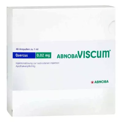 Abnobaviscum Quercus 0,02 mg ampul (48 adet) Abnobaviscum Quercus 0,02 mg ampul (48 adet)