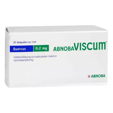 Abnobaviscum Quercus 0.2 mg ampul (21 adet) Abnobaviscum Quercus 0.2 mg ampul (21 adet)