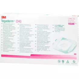 TEGADERM 3M CHG İ.V. sabitleme bandajı 10x12 cm 1658R, 25 adet